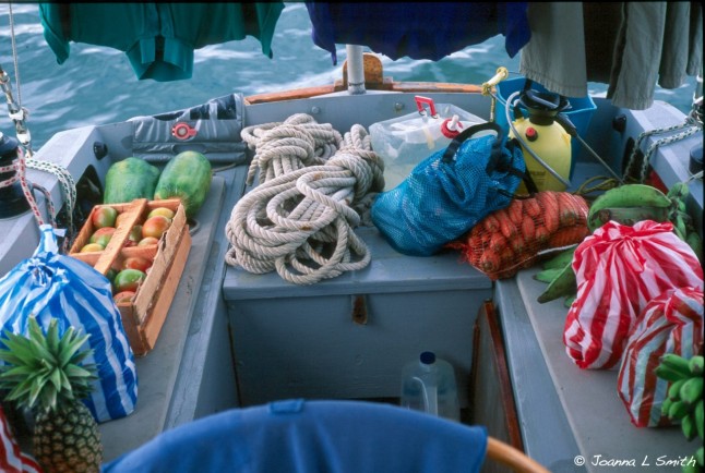 provisions for 47-day offshore voyage