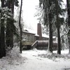 dining hall during snowstorm, Dec 2006